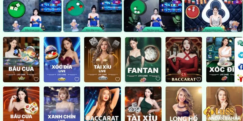 Chơi casino hấp dẫn cùng dàn dealer chuyên nghiệp 